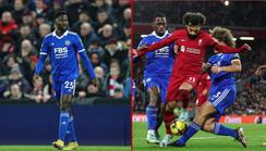 PREMIER LEAGUE: Ndidi captains Leicester City in the 2-1 defeat against Salah's Liverpool