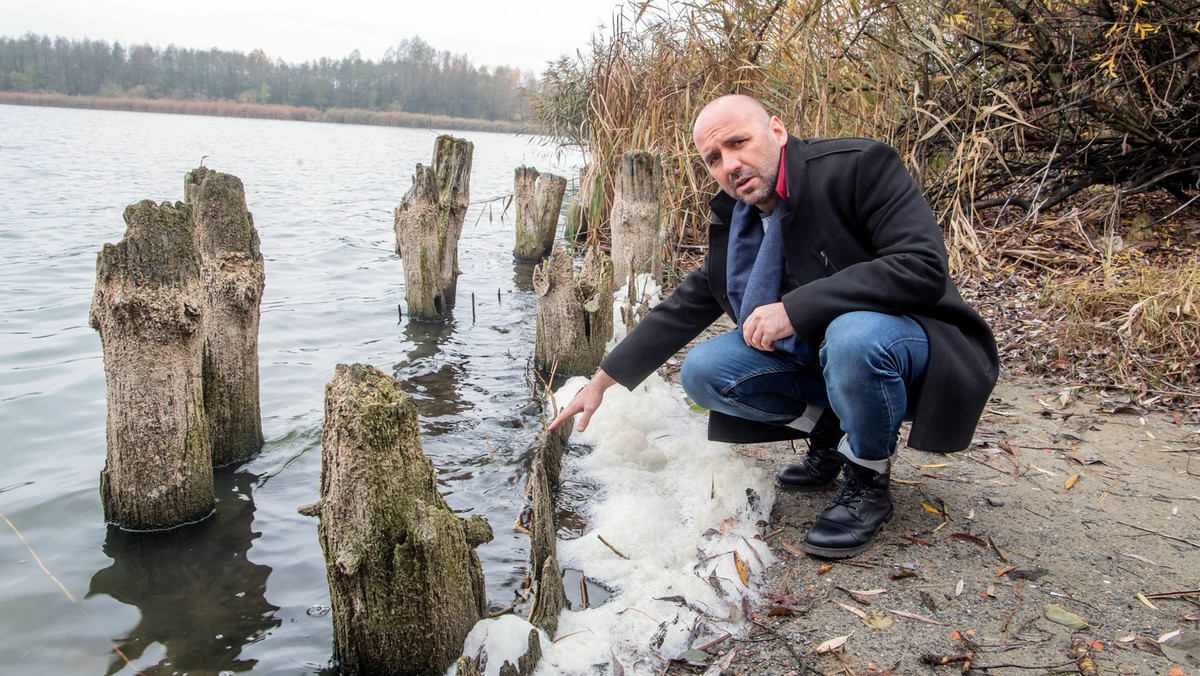 Jezioro Gopło odsłoniło konstrukcje sprzed tysiąca lat. Port przy grodzisku Mietlica