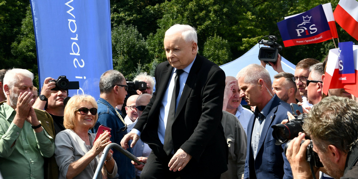 Jarosław Kaczyński zapowiada, że Polska będzie pięła się w rankingach zamożności w Europie.
