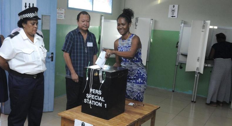 Voting starts in Seychelles presidential run-off