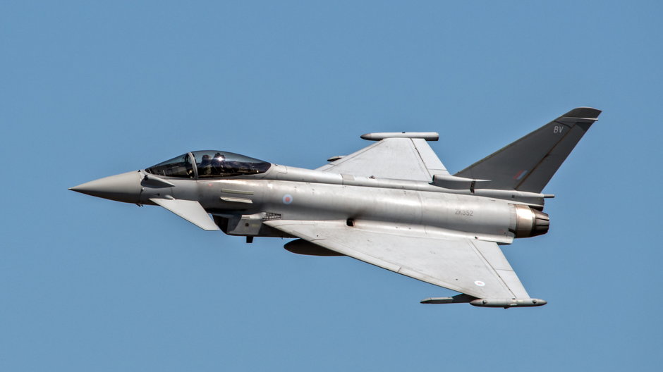 Samolot Eurofighter Typhoon (zdjęcie ilustracyjne)