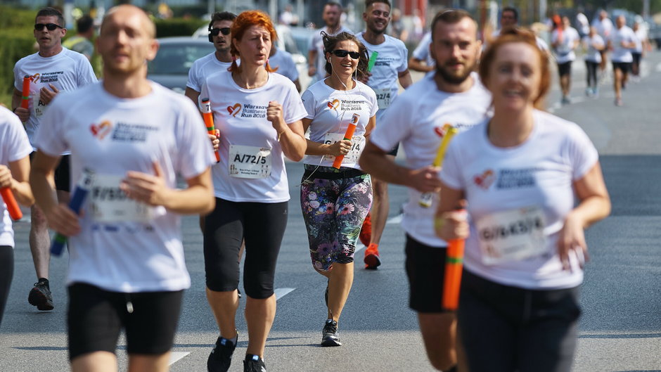 Poland Business Run, Warszawa, 2018 r.