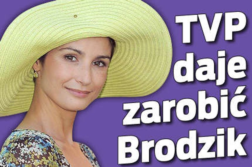 TVP daje zarobić Brodzik