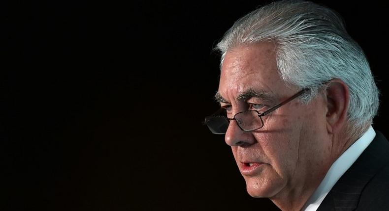 Rex Tillerson, pictured in 2015, was a vocal opponent of sanctions on Moscow that thwarted his attempt to strike huge oil deals in the Russian Arctic