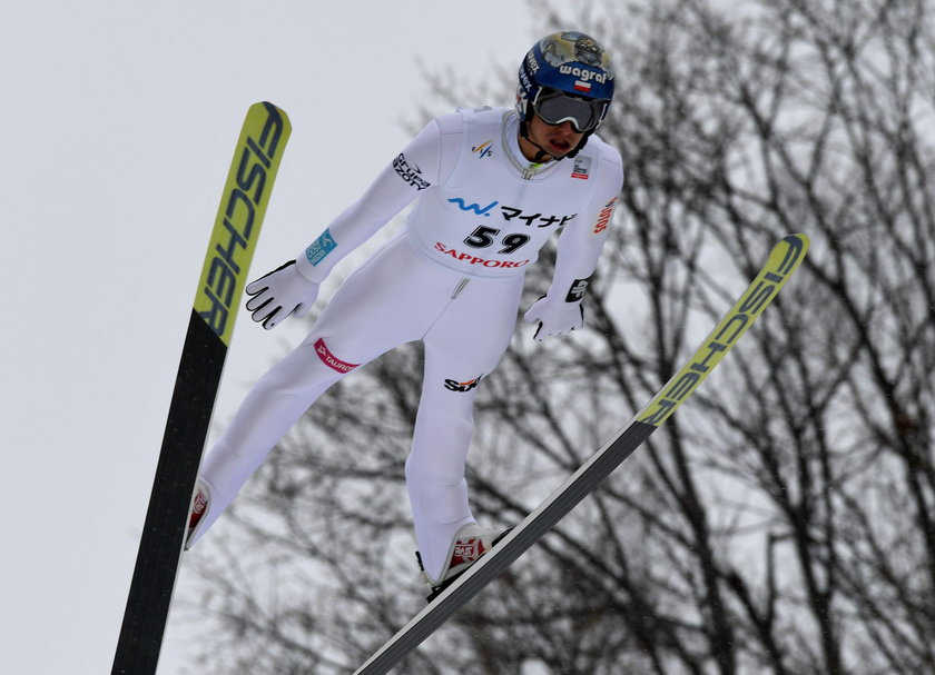 Maciej Kot pobił rekord skoczni w Sapporo! Cudowny skok