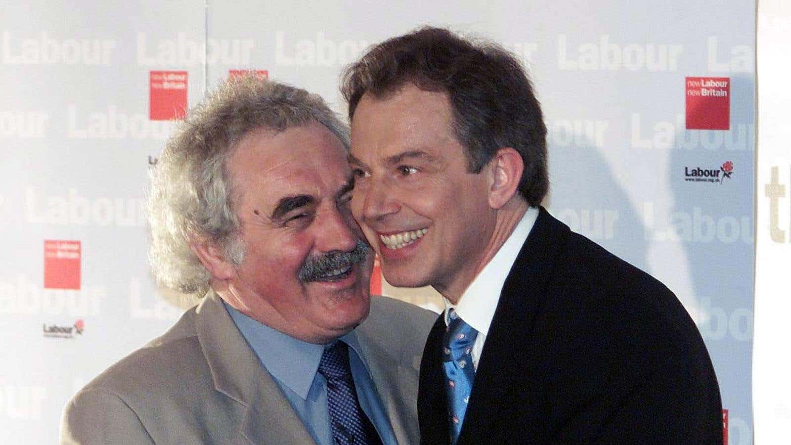 Blair 'quite bereft' as mentor of 40 years John Burton dies aged 85