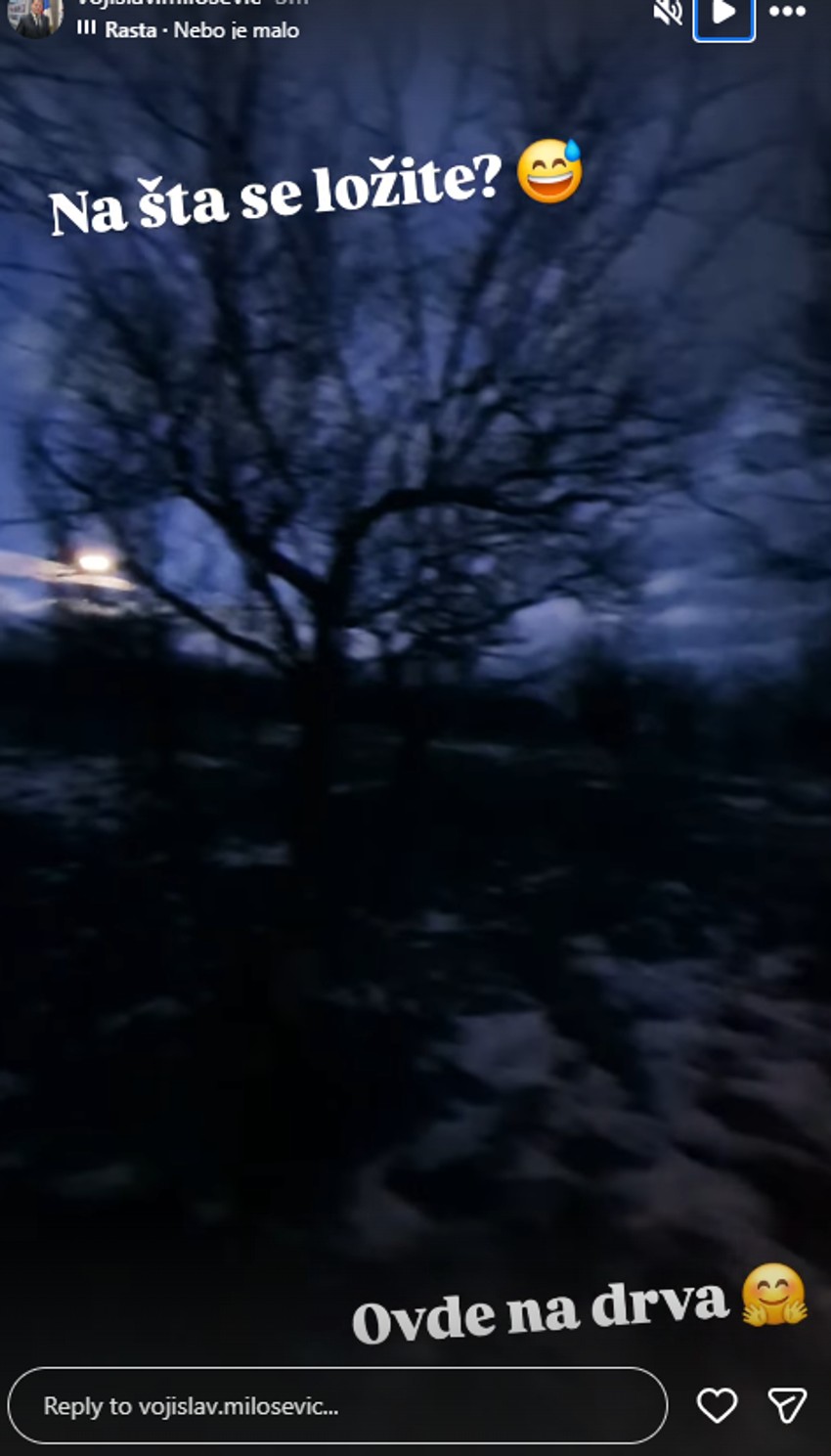 Voja otišao u šumu