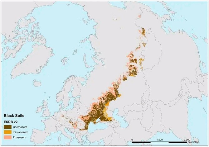 Mapa najplodnijih zemljišta