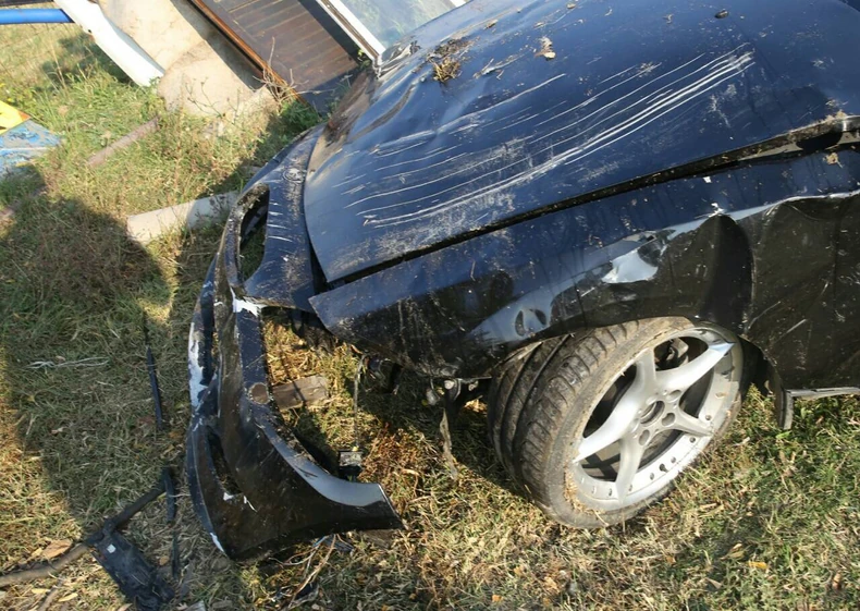 Automobil posle saobraćajke