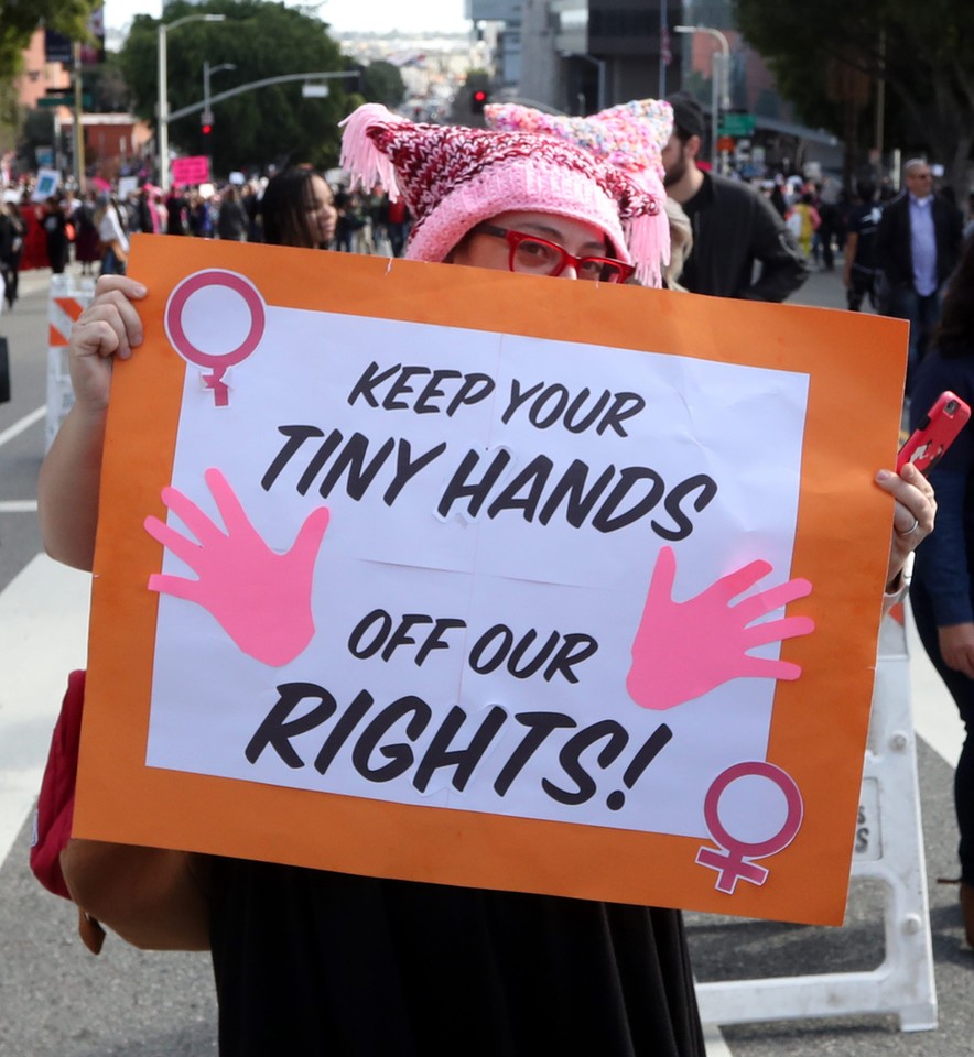 USA WOMAN'S MARCH (Woman's March protest against US President Donald Trump)