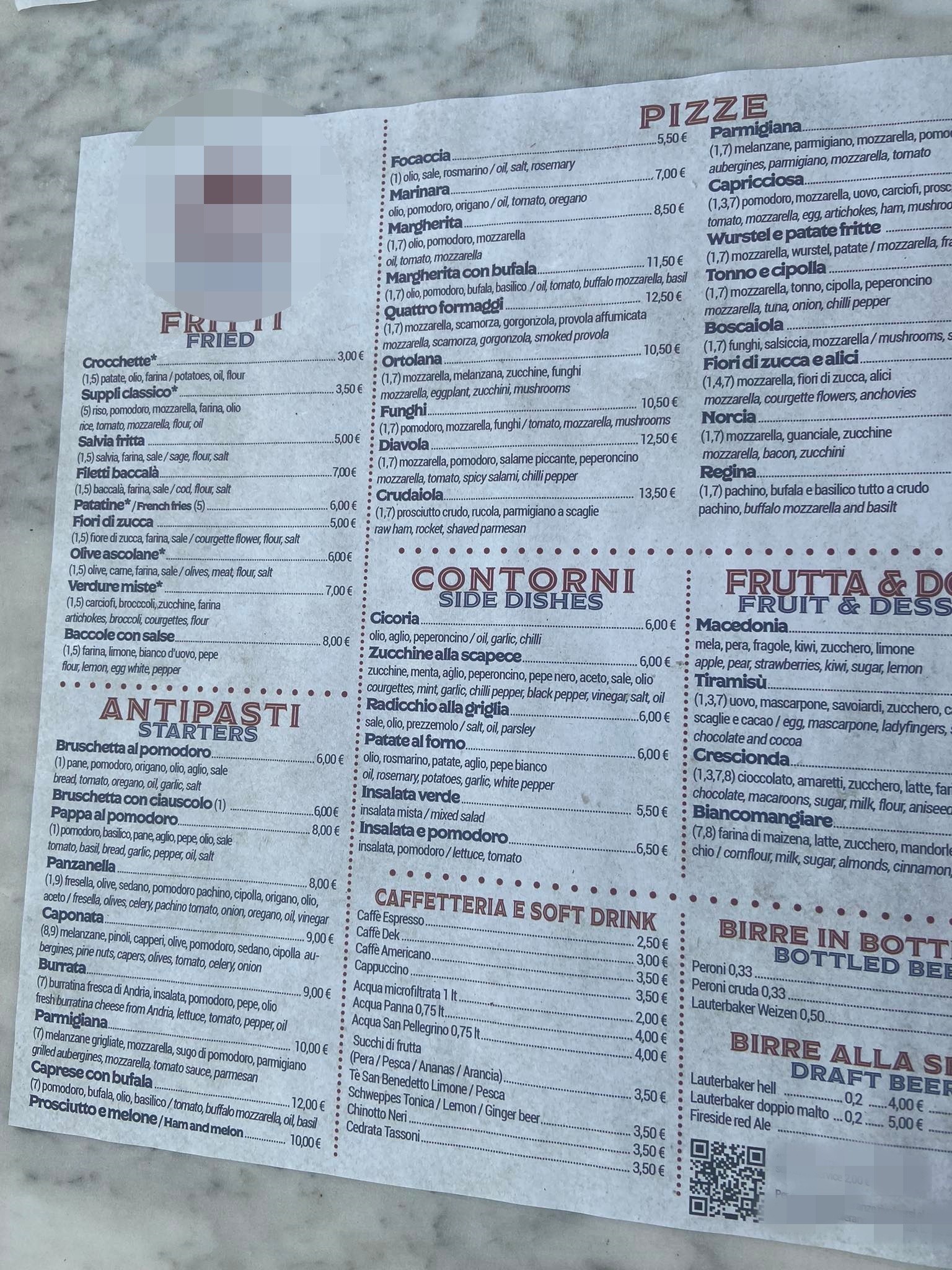 Čitateľka poslala účtenku z Ríma.