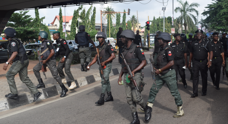 Nigerian police officers [TheCable]