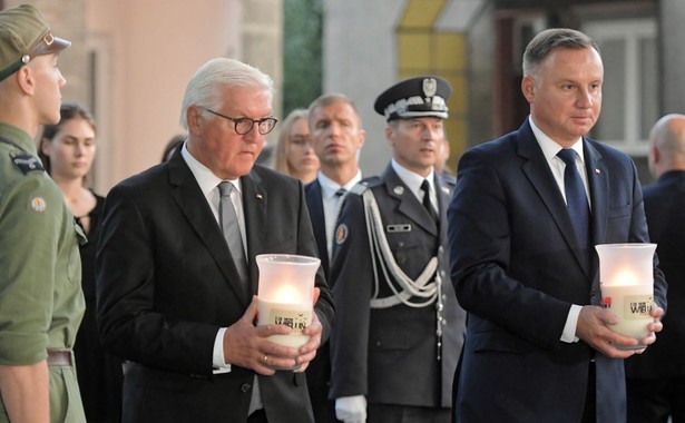 Frank-Walter Steinmeier i Andrzej Duda