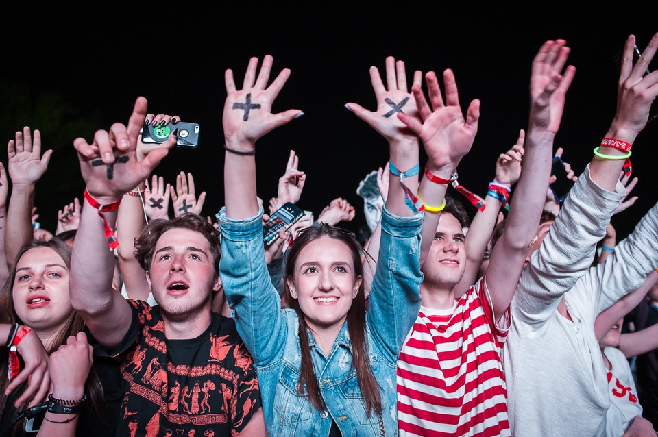 Publiczność na Orange Warsaw Festival 2017