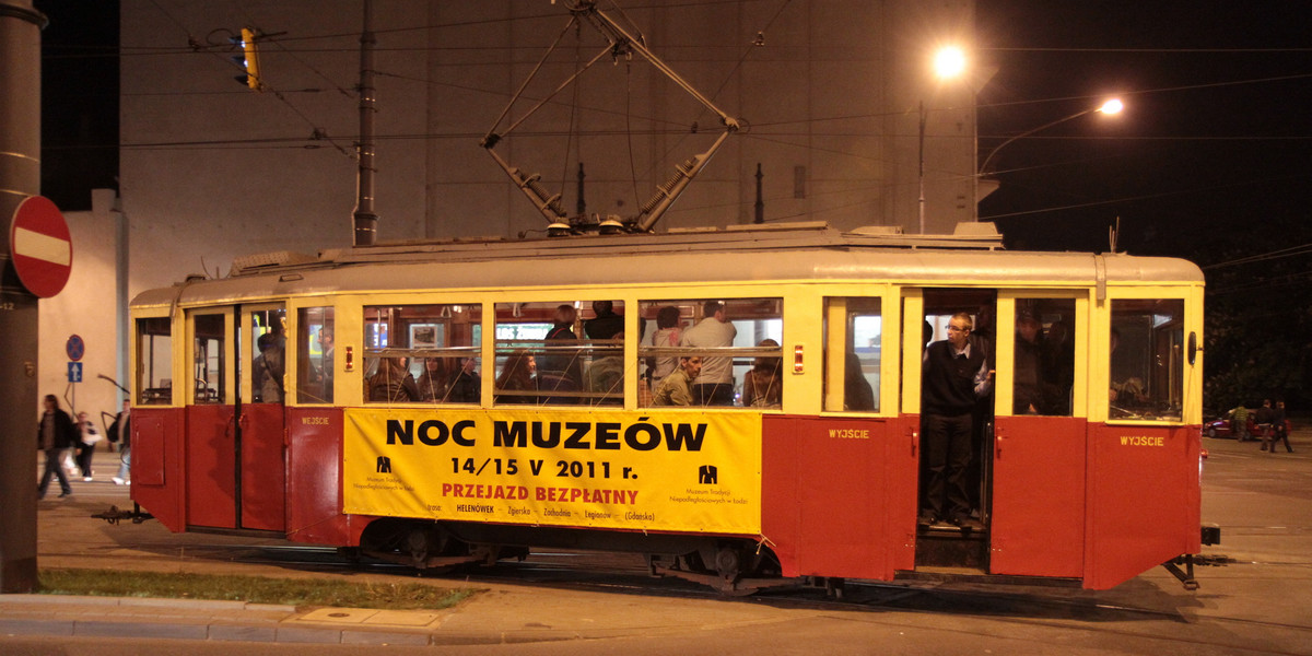 Noc muzeów w Łodzi