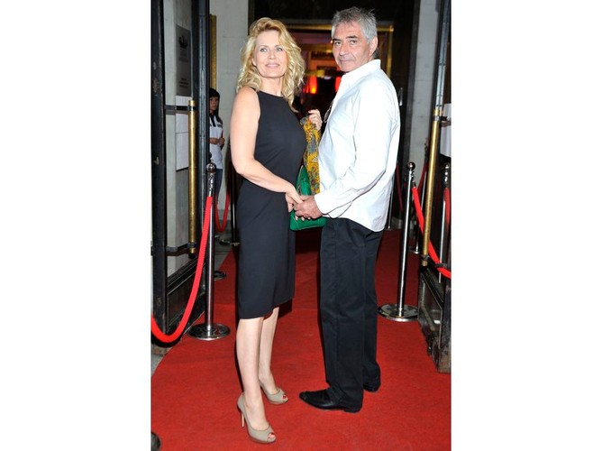 Grażyna Szapołowska w klasycznej małej czarnej. Jak zwykle klasa