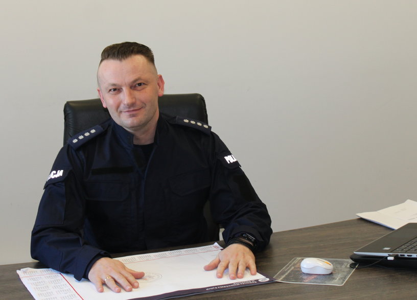 Smyka zastępcą komendanta KPP Choszczno został w marcu 2021 r.