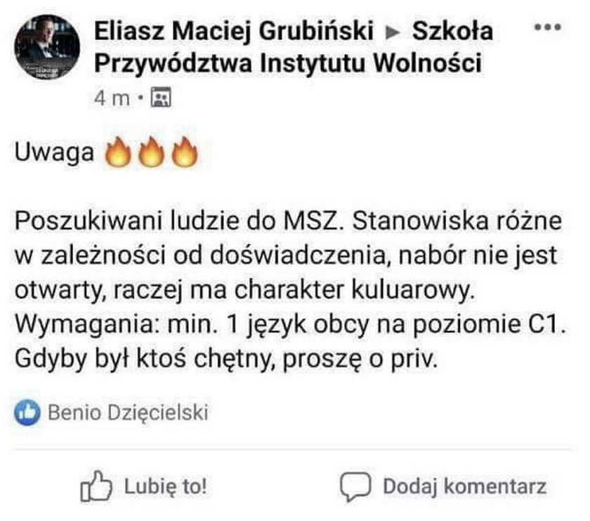 Tak rekrutuje się kadry PiS