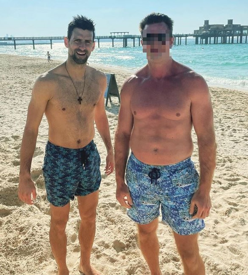 Novak Đoković u Dubaiju