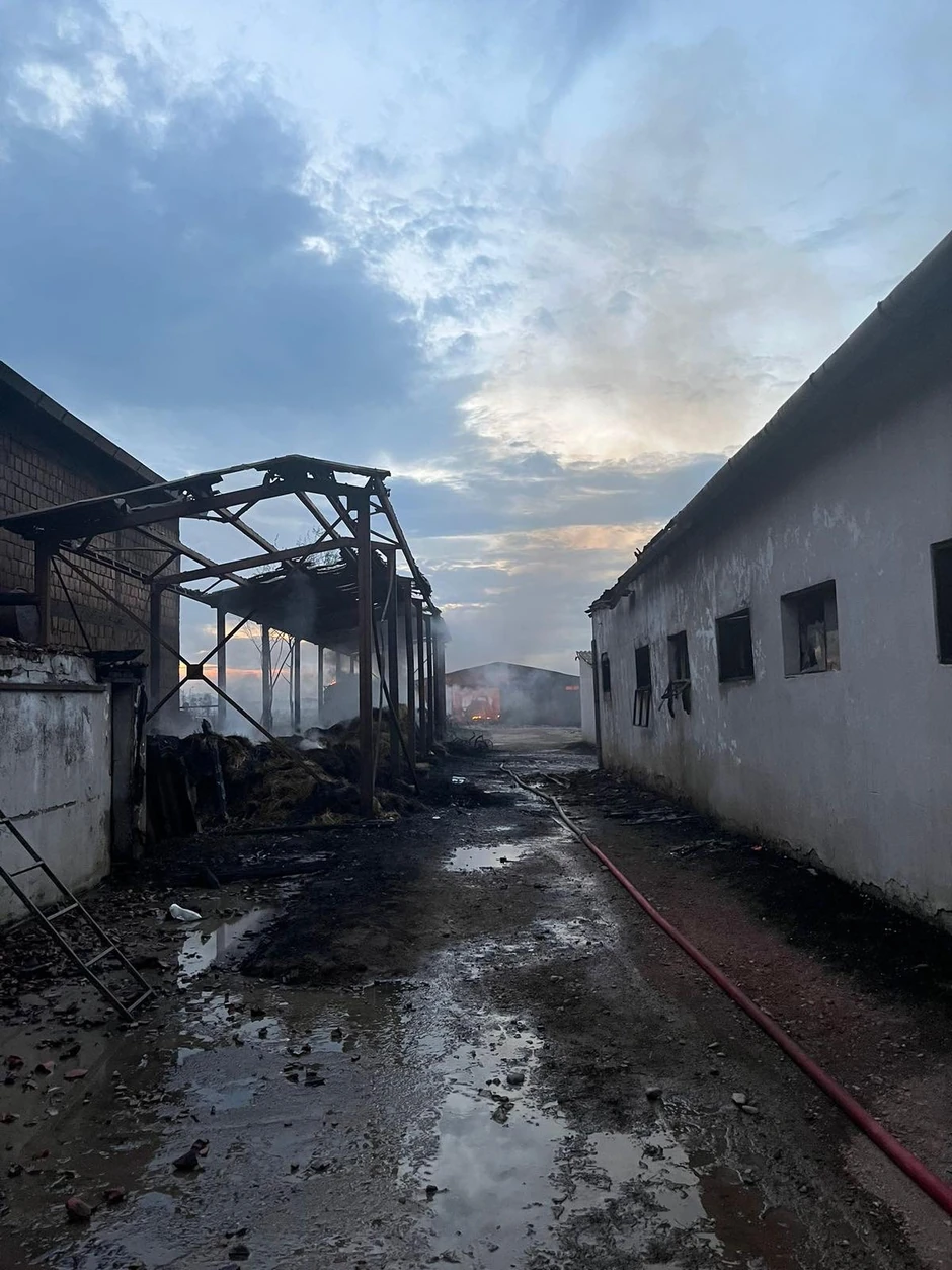 Požar na salašu kod Vršca