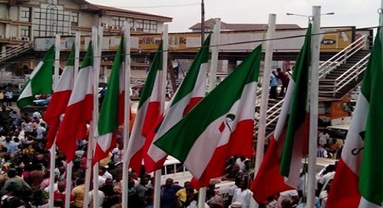 PDP members at a convention