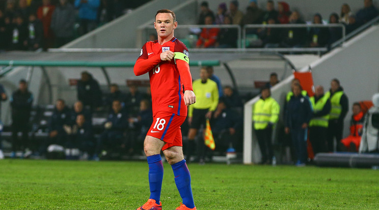 Wayne Rooney marad a válogatott csapatkapitánya /Fotó: AFP