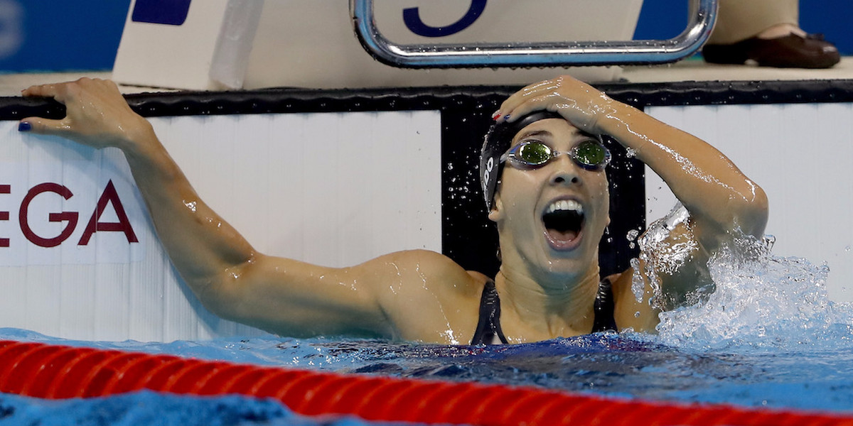 Swimmer Maya DiRado graduated from Stanford in 2014 and competed in her first Olympic Games in Rio.