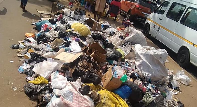 Filth engulfs Accra Central business district