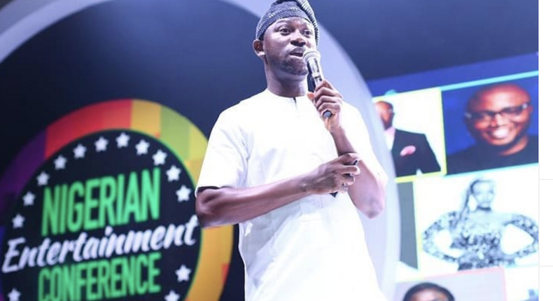 Ayeni Adekunle speaking at NECLive