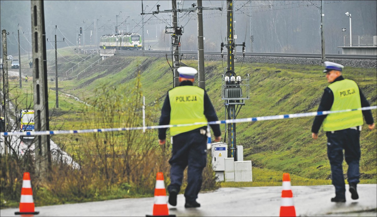 Do aktu sabotażu miało dojść niedaleko Garwolina, na trasie Warszawa–Lublin
