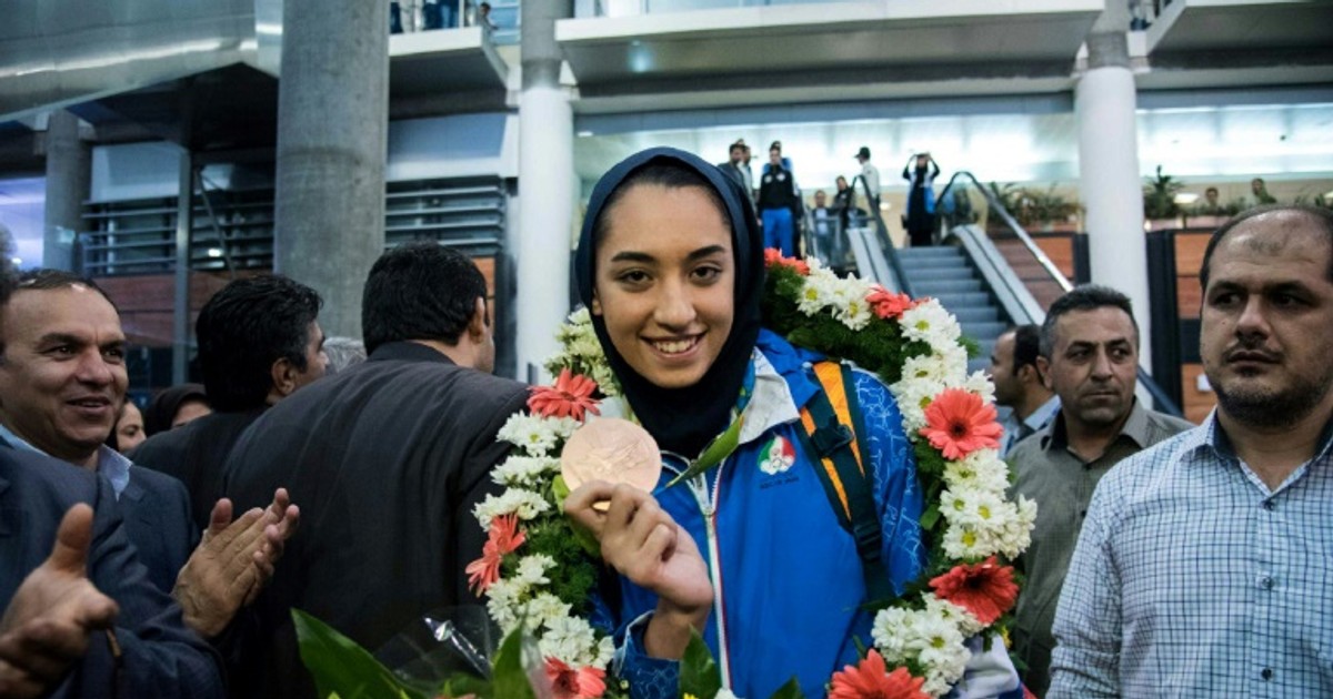 Iran's sole female Olympic medallist defects