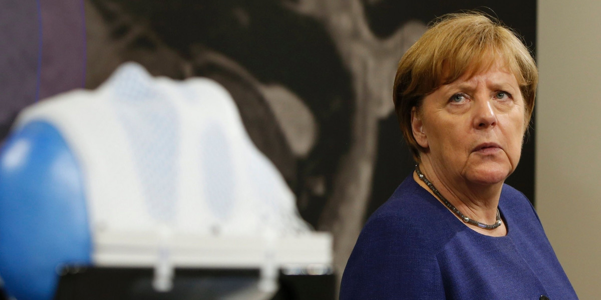 Angela Merkel, kanclerz Niemiec.