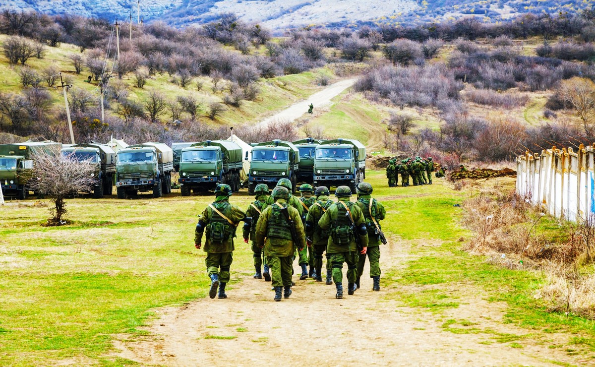 "Zielone ludziki" na Krymie