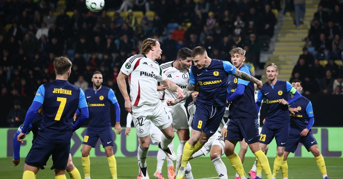 Liga Konferencji. Legia ukarana za nieskuteczność. Była lepsza, ale przegrała z Celje