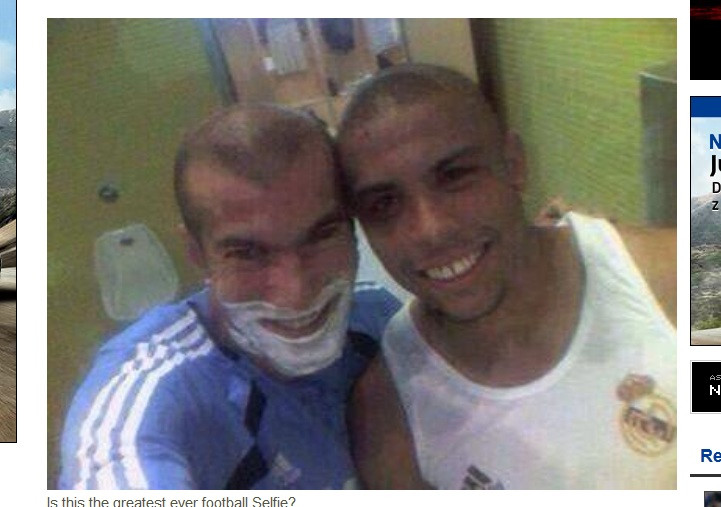 Zinedine Zidane i Ronaldo Luis Nazario de Lima