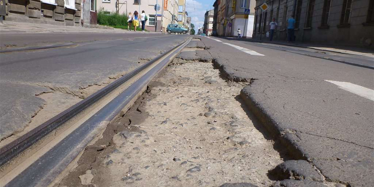 W mieście nie łatają ulic