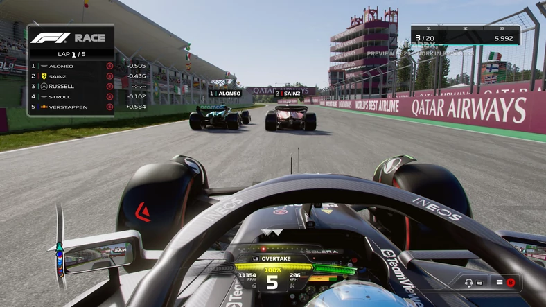 F1 23 - screenshot z wersji PC