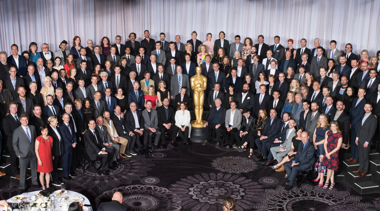 Idén is elkészült a jelöltek csoportképe /Fotó: Oscar.com