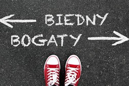 nierówności bieda bogactwo pieniądze