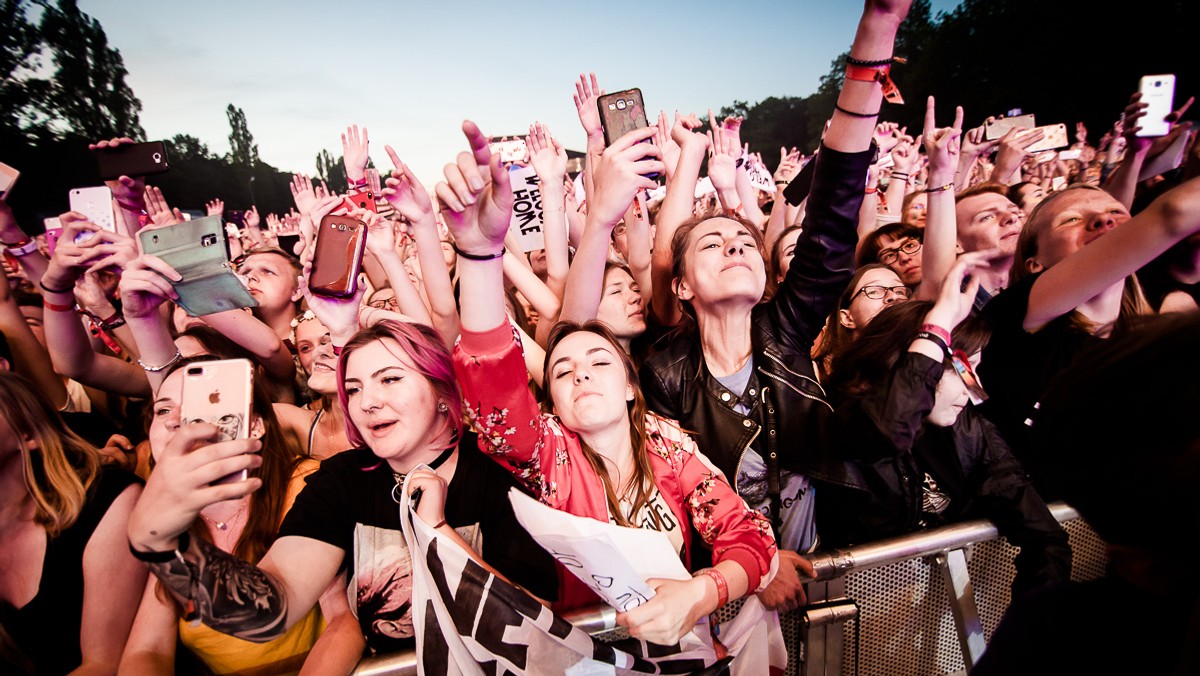 Publiczność na Orange Warsaw Festival 2017