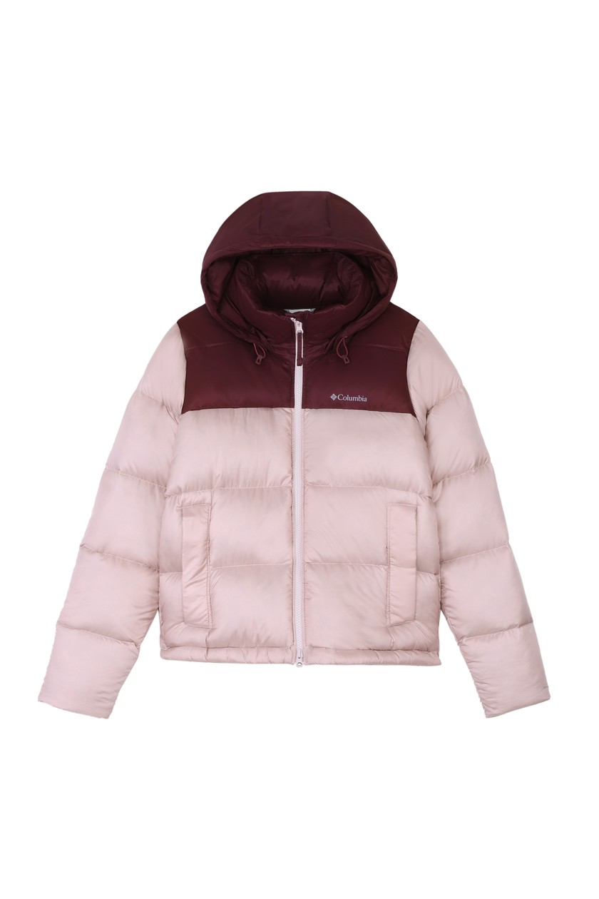 La veste «Bulo Point» en nylon recyclé de Columbia pour environ CHF 370.- est équipée de la nouvelle technologie Omni-Heat-Infinity. Columbia utilise le principe d'une couverture de sauvetage: les gros points dorés à l'intérieur de la veste reflètent la chaleur du corps sur une grande surface. 