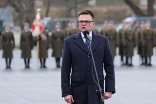 Hołownia apeluje do Tuska o zaprzestanie kłótni, ale jednocześnie sam wbija premierowi szpilę