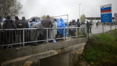 Tysiące migrantów przybyło do Słowenii