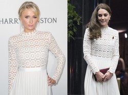 Czy to się dzieje naprawdę?! Księżna Kate w takiej samej sukience jak Paris Hilton. FOTO