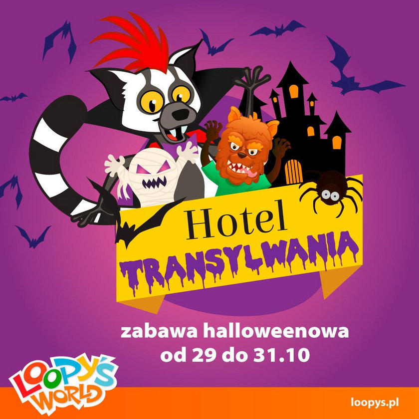 Loopy's World w Gdańsku zaprasza na Halloween