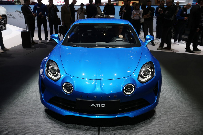 Alpine A 110 na salonie w Genewie