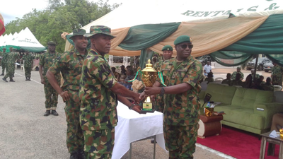 GOC urges soldiers to sustain teamwork, sportsmanship in operations