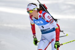 PŚ w biathlonie: Hojnisz-Staręga szósta w biegu na dochodzenie