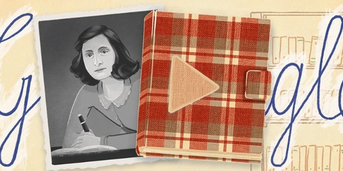 W sobotę 25 czerwca Anne Frank została upamiętniona w Google Doodle. 75 lat temu ukazał się dziennik nastolatki