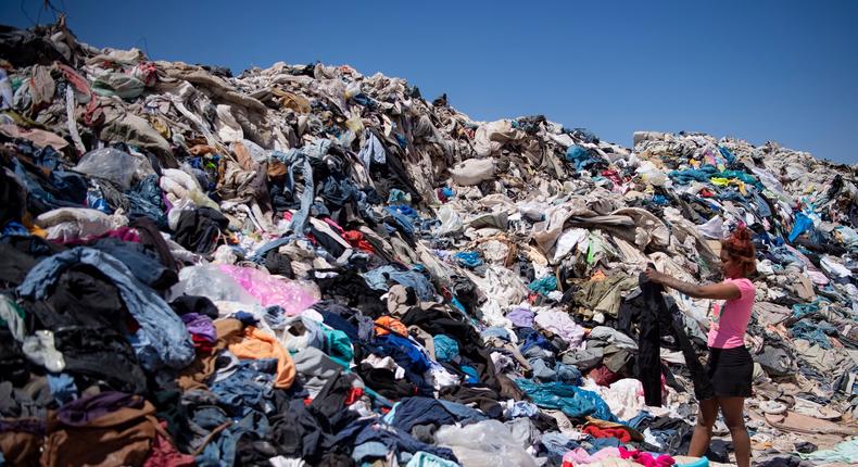 According to an estimate by the returns tech platform Optoro, as many as 9.6 billion pounds of returns ended up in landfills in 2021 — equivalent to 10,500 fully loaded Boeing 747s.Martin Bernetti/AFP via Getty Images